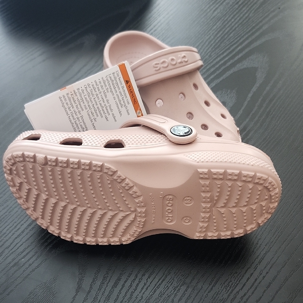 CROCS Kids Light Pink Water Shoes - Picture 4 of 4
